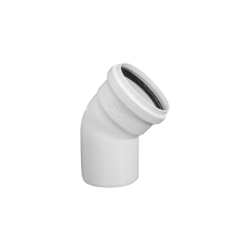 Codo Pvc Blanco 40mm 45°